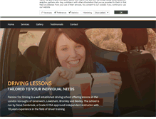 Tablet Screenshot of passionfordriving.com